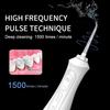 GeRRiT Water Flosser for Teeth Cordless Water Flossers Dental Oral Irrigator with 3 Mode, IPX7 Waterproof,Portable and Rechargeable for Home&Travel view 2