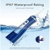 GeRRiT Cordless Water Flosser, Multifunction Portable Dental Oral Irrigator for Teeth, USB Charged, IPX7 Waterproof for Home, Travel,Blue view 2