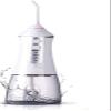 GeRRiT Cordless Water Flosser 300ML Portable Water Flosser Teeth Cleaner, Rechargable Dental Oral Irrigator with 3 Modes, USB Charged, White view 1