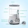GeRRiT Aquarius Water Flosser Professional for Teeth, Gums, Braces, Dental Care, Electric Power with, Tips for Multiple Users and Needs, Accepted, White view 2