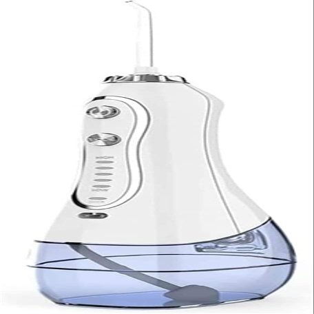 GeRRiT Water Flosser Cordless Dental Oral Irrigator - 300ML Portable and Rechargeable IPX7 Waterproof 5 Modes Water Flosser with Cleanable Water Tank for Home and Travel, Braces & Bridges Care