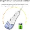 GeRRiT Water Flosser Cordless Dental Oral Irrigator - 300ML Portable and Rechargeable IPX7 Waterproof 5 Modes Water Flosser with Cleanable Water Tank for Home and Travel, Braces & Bridges Care view 4
