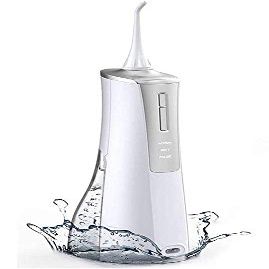 GeRRiT Cordless Water Dental Flosser, Portable Oral Irrigator for Teeth, Braces, Rechargeable & IPX7 Waterproof Teeth Cleaner for Home Travel