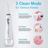GeRRiT Water Dental Flosser Cordless for Teeth - Modes Dental Oral Irrigator, Portable and Rechargeable IPX7 Waterproof Powerful Battery Life Water Teeth Cleaner Picks for Home Travel view 4