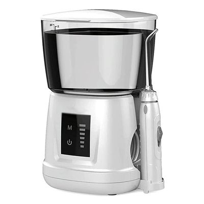 GeRRiT Water Flosser Electric Dental Countertop Professional Oral Irrigator for Teeth, 1000ML Professional Oral Irrigator Family Dental Flosser with 6 Multifunctional Jet Tips