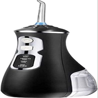 GeRRiT Teeth cleaner Small Cordless Teeth Cleaner, Waterproof Dental Oral Irrigator, with 3 Modes&rotatable Nozzle Design,180ML Big Water Tank,and USB Rechargeable Lithium Battery,Worry-free Travel