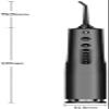GeRRiT Water Flosser Cordless Teeth Cleaner Dental Oral Irrigator Power Dental Flossers IPX7 Waterproof Teeth Cleaner with 4 Cleaning Modes Detachable Water Tank for Home Travel (White) view 2