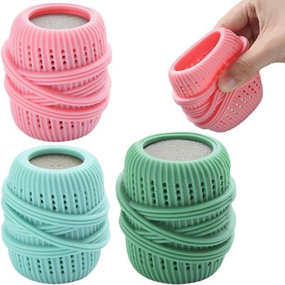 GeRRiT Washing Machine Laundry Balls Fabric Softener Dispenser Balls Reusable Fabric Softener Dispensers Fabric Softener Balls for Washing Green