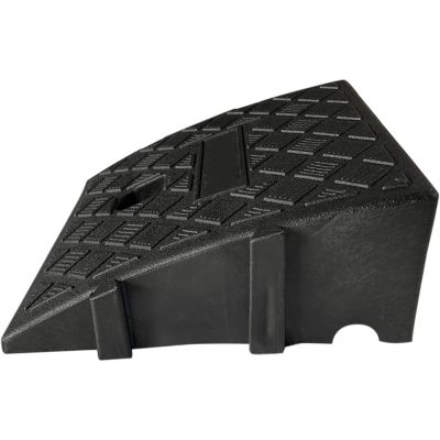 11cm High Step Pad Ramp Car Ramps Wheelchair Ramp Kerb Ramps Curb Ramp Plastic Threshold Ramps Portable Threshold Pad Ramps for Wheelchairs Motorbike Mobility Scooter Car Door Ramp (Color : Black, S