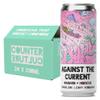 Counter Culture Kombucha Soda, Kombucha Soda, Loud Flavours & Low Calories, Probiotic Drink for Gut Health (24 x 330ml, Rhubarb & Hibiscus) view 1