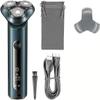 GeRRiT Electric Razor for Men, Electric Shaver Rotary 3D Floating Razor Waterproof Shaver Men's Razor Professional Beard Trimmer USB Rechargeable view 2