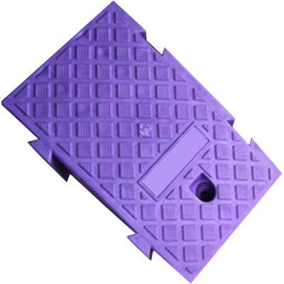 11/13/16/19cm High Step Pad Ramp Kerb Ramps Mobility Scooter Ramps Portable Lightweight Ramps for Wheelchairs Motorbike Mobility Scooter Car Door Ramp (Color : Purple, Size : 25 * 40 * 16cm)