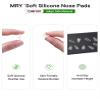 Mryok 2 Pairs Replacement Nosepieces Nosepads for Oakley Transistor Glasses - Clear view 4