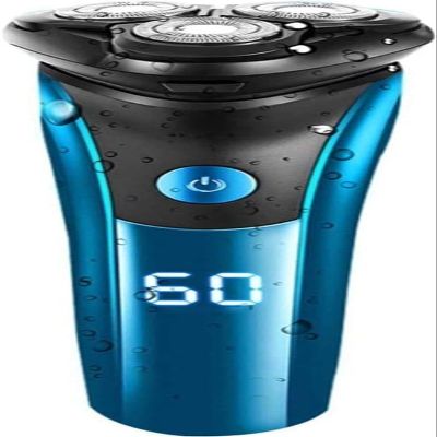 GeRRiT Electric Shaver Men's Shaver 3 Sheets Multifunction Blade Razor Water Wash Electric Shave LED Display Fast Charge Portable for Your Daily Use and Travel