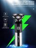 GeRRiT Electric Razor for Men's, 3 Head Electric Shaver for Men 3D Electric Razor Waterproof Beard Trimmer Cutter for Men Shaving Machine Recharge LED Display view 4