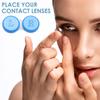Rumgug 10 Pack Contact Lens Cases, Portable Contact Lens Container Left/Right Eyes Contact Lens Holder Box, Travel Contact Lens Case Mini Care Storage Boxes for Home Outdoor Business Trip 5 Colours view 4
