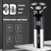 GeRRiT 4 in 1 Multi Functional Men's Grooming Kit, Electric Shaver & Grooming Kit, Cordless USB Rechargeable Hair Razor with LED Display & Smart Charging Display, for Home or Travel view 4