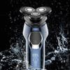 GeRRiT Electric Razor, Electric Shavers for Men, Dry Wet Waterproof Mens Rotary Facial Shaver, Face Shaver Cordless Travel USB Rechargeable with Beard Trimmer LED Display for Shaving Husband Dad view 3