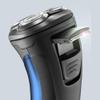 GeRRiT Rechargeable Waterproof Electric Shaver Wet & Dry Rotary Shavers for Men Electric Shaving Razors with Pop-up Trimmer view 4