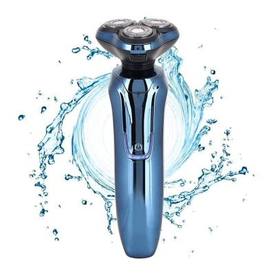 GeRRiT Electric Shavers for Men, Mens Electric Razor, Dry Wet Waterproof Man Rotary Cordless USB Rechargeable with Beard Trimmer for Husband Shaving