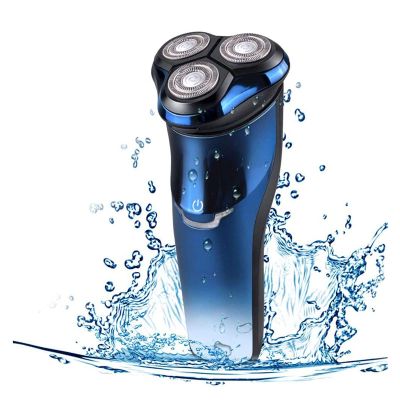 GeRRiT Electric Razor Rotary Shaver for Men 3D Rechargeable Cordless Shavers Mens Wet & Dry Razors for Shaving, IPX7 Waterproof