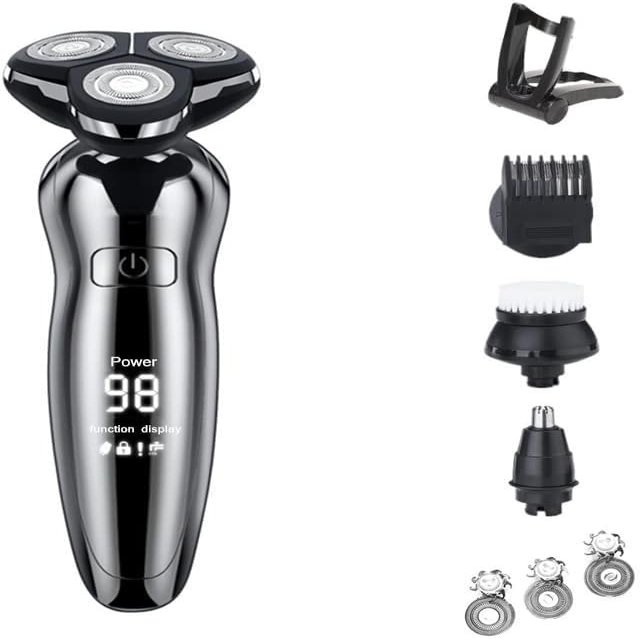 GeRRiT Electric Razor for Men's, Men's Electric Shaver,Electric Shaver for Men,Beard and Mustache Trimmer,Washable and USB Charging Shaving Machine