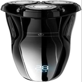 GeRRiT Electric Razor for Men's, Electric Shaver Rechargeable Triple Blade Razor Razor Men's Shaving Machine IXP7 Waterproof Beard Trimmer Washable
