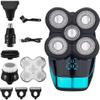 GeRRiT Electric Shavers for Men, 5 in 1 Professional Electric Shaver Rechargeable Electric Razor for Men Beard Razor Wet-Dry Dual Use Waterproof Shaving Machine view 1