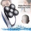 GeRRiT Electric Shaver for Men, 5 in 1 Head Shavers for Bald Men Electric Rotary Razor Beard Trimmer Grooming Kit Waterproof, Faster-Charging USB Rechargeable view 4