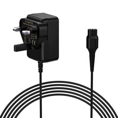 BIUBOTY 4.3V Charger Compatible with Philips Shaver A00390 Charger for QP2520/QP2620/MG5730/MG3720/BT3206/BT3208 Trimmer Shaving Charger Adapter Power Cable UK Plug