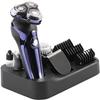 GeRRiT Electric Shaver for Men 4D Rechargeable Rotary Razors Beard Trimmer Face Shavers Waterproof Wet & Dry Cordless with Pop-up Trimmer view 1