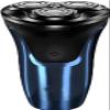GeRRiT Rechargeable Waterproof IPX7 Electric Shaver Wet & Dry Rotary Shavers for Men Electric Shaving Razors with Pop-up Trimmer, Blue view 1