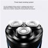 GeRRiT Rechargeable Waterproof IPX7 Electric Shaver Wet & Dry Rotary Shavers for Men Electric Shaving Razors with Pop-up Trimmer, Blue view 4