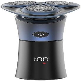 GeRRiT Electric Shavers for Men, Men's Electric Shaver 3D Floating Blade Washable Type-C Rechargeable Razor Waterproof Digital Display Face Shaving Beard Machine