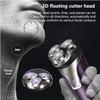 GeRRiT Electric Razor Shaver for Men,Wet&Dry Metal IPX7 Waterproof Removable Beard Hair Trimmer Mens Rotary Shavers Included Charging Adapter view 3