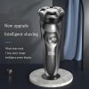 GeRRiT Electric Razor for Men, Electric Shaver Razor Men's Electric Machine Trimmer Electric Shaver for Men Body Wash Beard Shaver view 2