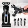 GeRRiT Electric Razor for Men's, Men's Shaver Electric Razor for Men Trimmer for Men Hair Cutting Machine Safety Razor USB Charger Nose Shaver Washable view 2