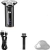 GeRRiT Electric Razor for Men, Metal Shell Waterproof Electric Shaver for Men Wet Dry Beard Electric Razor Facial Shaving Machine Rechargeable view 2