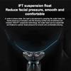 GeRRiT Electric Head Hair Shaver, Men Rotary Shaver Razor, Waterproof Wet/Dry, Rechargeable Cordless USB, LED Display,Black view 4