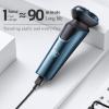 GeRRiT Electric Shavers for Men, Rotating 3 Cutter Heads Washable USB Rechargeable Electric Shaver Razor LED Smart Waterproof Shaving Machine view 4