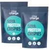 80% Protein SOYA Crispies - High Protein for Adults and Kids - Healthy, Gluten Free Vegan Snack - Low Fat Food, No Sugar Crispies (1 kg (Pack of 1), Unflavoured) view 1