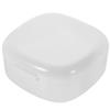 FRCOLOR 4pcs Denture Box Denture Storage Box Portable Retainer Holder Lid for Retainer Case Case Convenient view 3