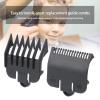 2PCS Professional Hair Clipper Guide Combs Replacement Hair Guards Combs Hair Trimmer Supply (Black) view 2