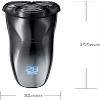 GeRRiT Electric Razor, 3D Rechargeable Waterproof Electric Shaver, Wet & Dry Rotary Shavers for Men Electric Shaving Razors with Pop-up Trimmer, LED Display 150 Mins Battery Life for Shaving view 2