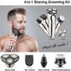 GeRRiT Electric Razor for Men's, Men's Electric Shaver,Electric Shaver for Men,Beard and Mustache Trimmer,Washable and USB Charging Shaving Machine view 2