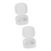 FRCOLOR 2pcs Denture Box for Retainer Storage Portable Denture Case Lid for Outdoor Use view 1