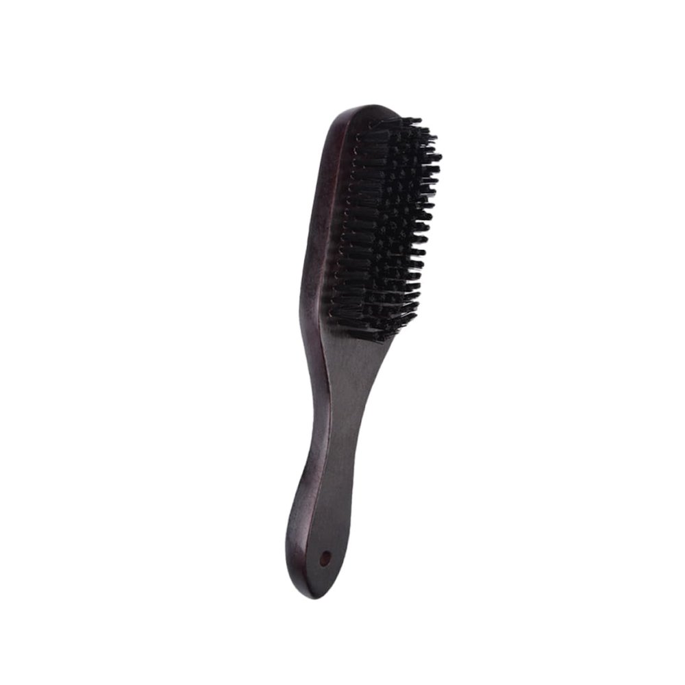 FOMIYES Beard Cleaning Brush Wood Large Facial Brush Bristles Beard Styling for Men
