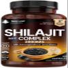 Shilajit Complex - Himilayan Shilajit enriched with Ashwagandha & Lions Mane, High Strength 2000mg Shilajit Complex Capsules with 60% Fulvic Acid - 2 Months Supply Made in The UK by New Leaf view 1