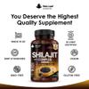 Shilajit Complex - Himilayan Shilajit enriched with Ashwagandha & Lions Mane, High Strength 2000mg Shilajit Complex Capsules with 60% Fulvic Acid - 2 Months Supply Made in The UK by New Leaf view 4