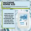 Liquipak Rinse Aid 5L  Automatic Dishwasher & Glasswasher Rinse Aid. Prevents spots, streaks & smears on dishes, glassware & cutlery. Commercial use. view 3